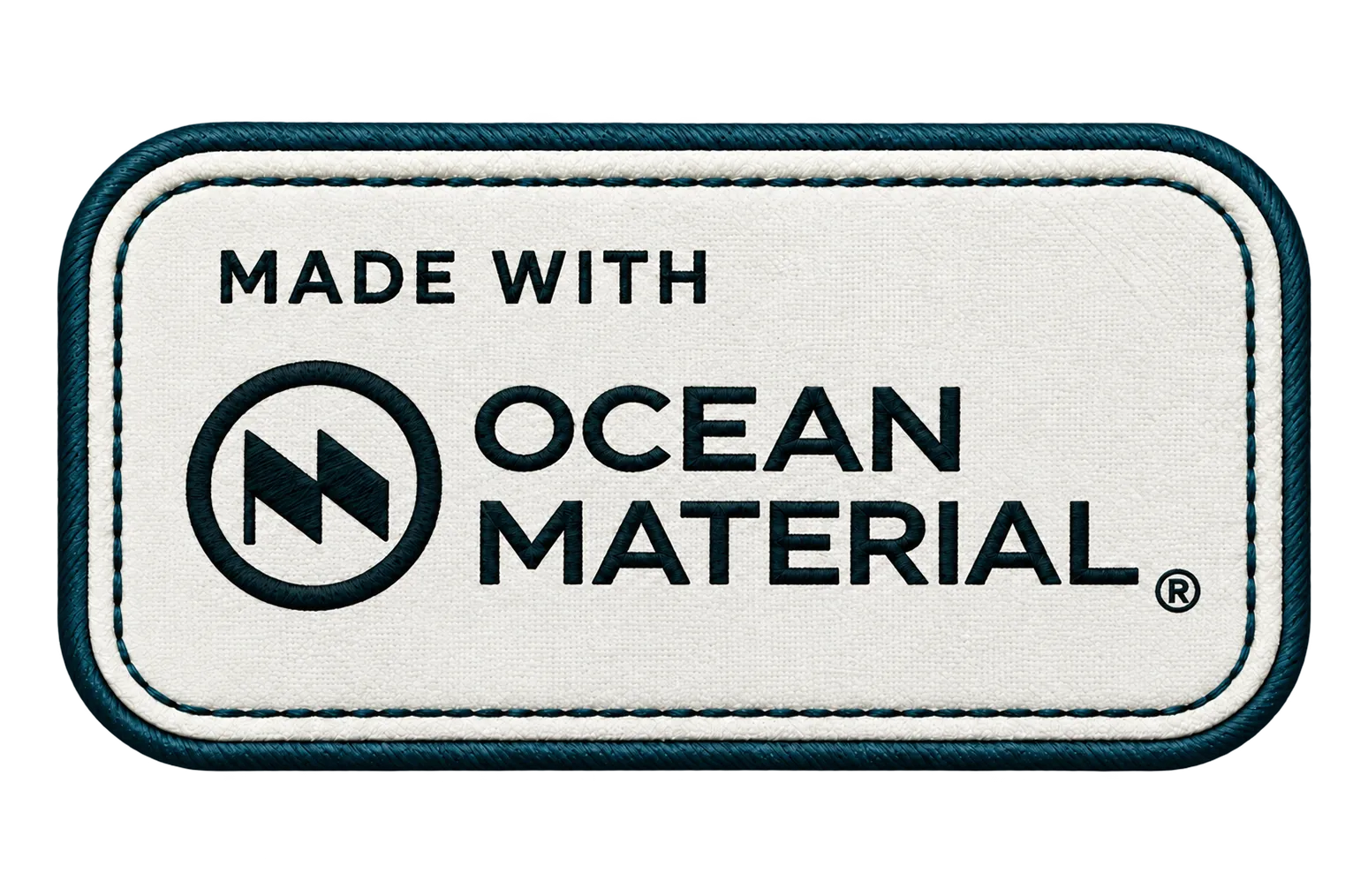 Made with Ocean Material label