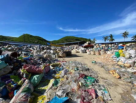 Community work across Ocean Material
